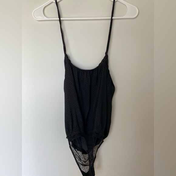 Intimately by Free People Black Polkadot Bodysuit - Picture 5 of 8
